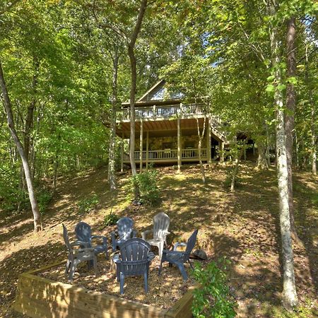 Waywish Waterfront Cabin In Blue Ridge Mountains Екстер'єр фото