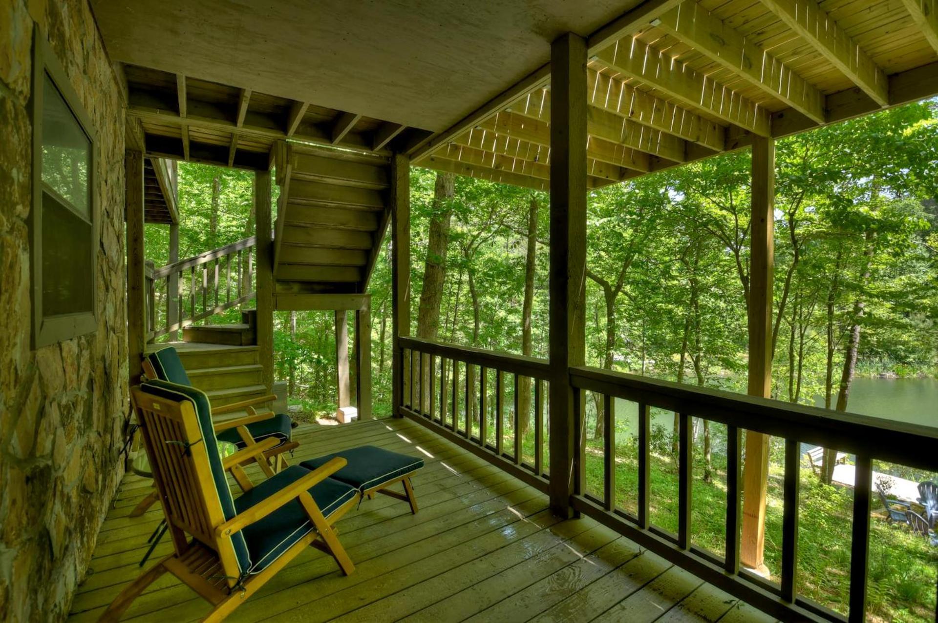 Waywish Waterfront Cabin In Blue Ridge Mountains Екстер'єр фото
