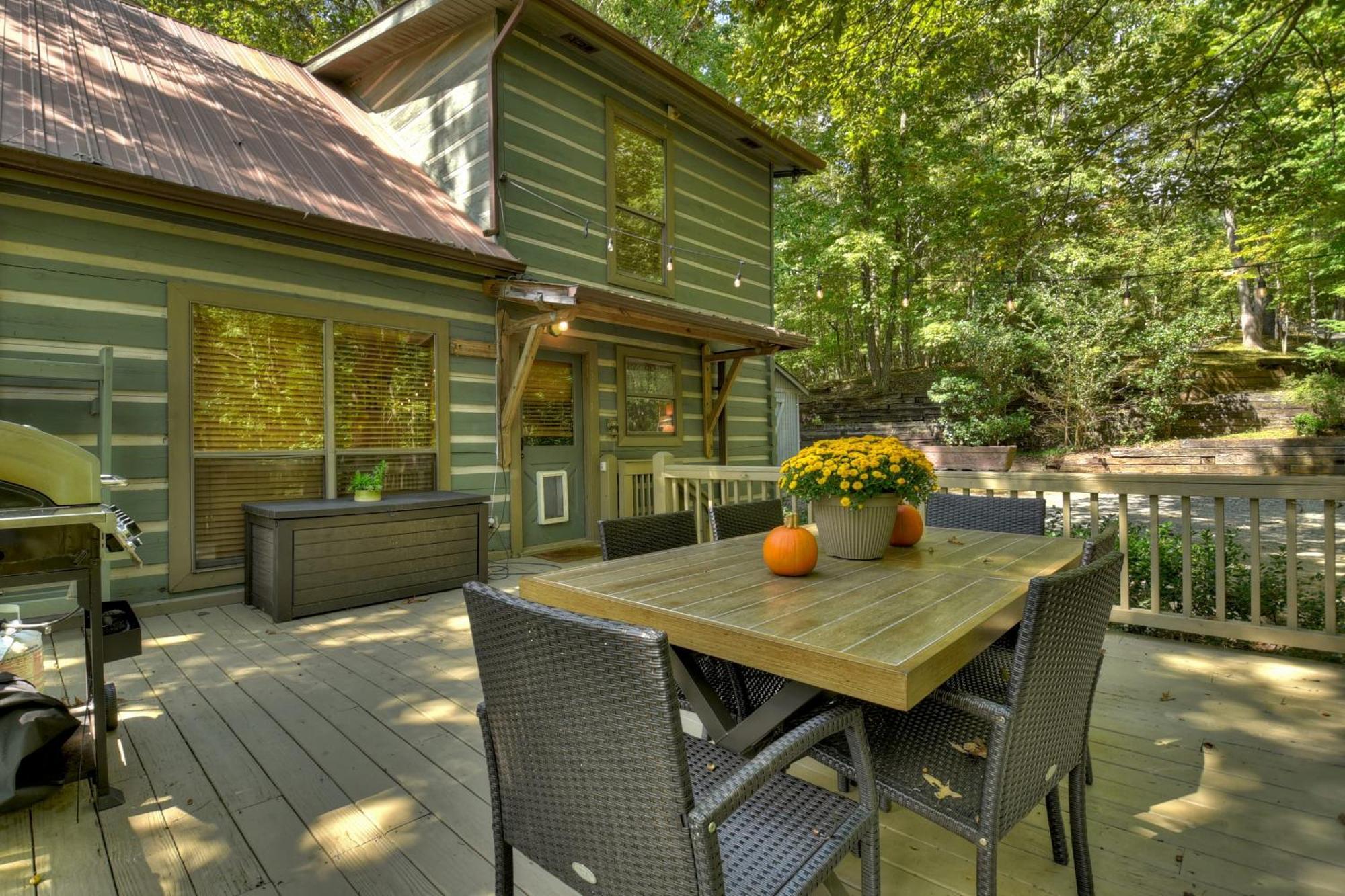Waywish Waterfront Cabin In Blue Ridge Mountains Екстер'єр фото