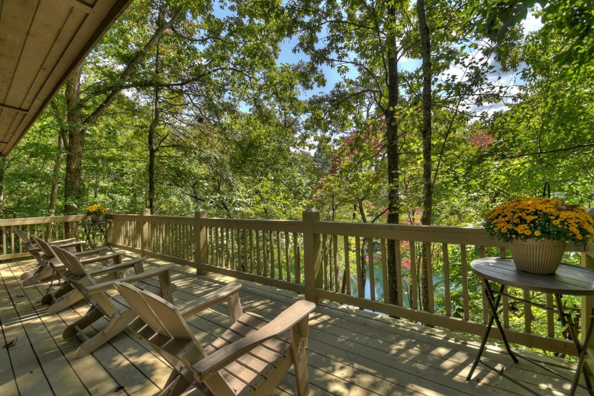 Waywish Waterfront Cabin In Blue Ridge Mountains Екстер'єр фото